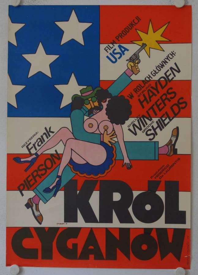 König der Zigeuner originales polnisches Filmplakat